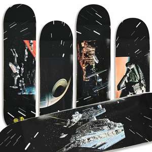Element X Star Wars Skateboard Decks - 8"-8.5" Models Available + Free Grip - £34.15 Each Delivered Using Code @ Surfdome (UK Mainland)