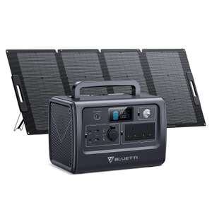 BLUETTI Solar Generator 716Wh/1000W EB70 with PV120S 120W Solarpanel For Camping - Sold & Shipped By Bluetti