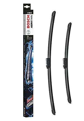 Bosch Wiper Blade Aerotwin A980S, Length: 600mm/475mm − Set of Front Wiper Blades