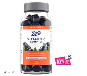 2 x Boots Vitamin C 30 Gummies for £2 + £1.50 collection @ Boots