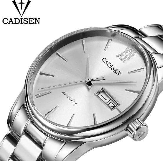 Automatic Cadisen C1032 watch - Sapphire crystal ; Seiko NH35 movement - £41.64 delivered with code @ Cadisen Wonder Store / AliExpress