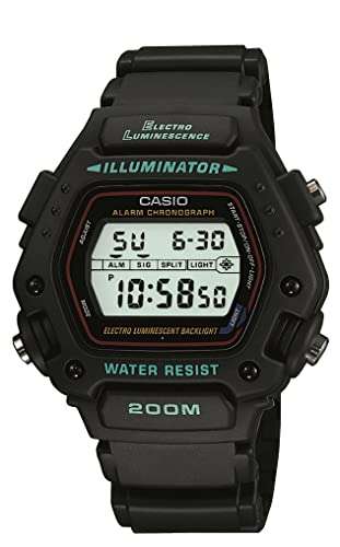 Casio "Mission: Impossible" EAW-DW-290-1V Alarm-Chronograph Watch with EL-Backlight via Amazon US