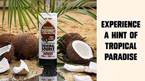 Original Source Coconut & Shea Butter Shower Gel, 250ml £1 each - Minimum order quantity x 3 @ Amazon