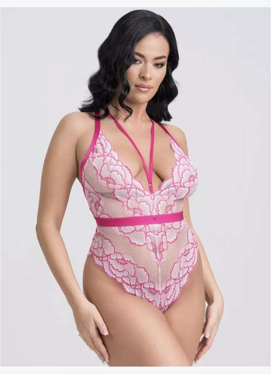 Lovehoney Tiger Lily Pink Lace Body