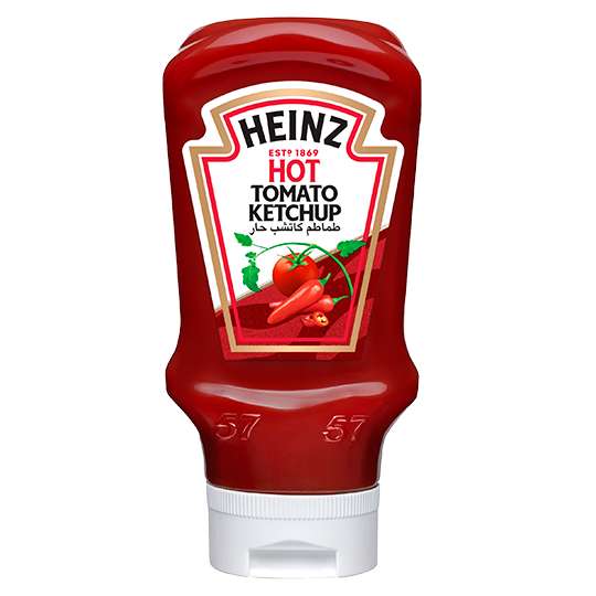 Heinz Hot Tomato Ketchup Sauce - 460g - Swindon
