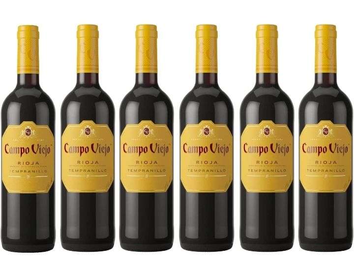 Campo Viejo Rioja Tempranillo Red Wine, 75 cl (Case of 6) - £39 @ Amazon