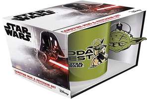 Star Wars Yoda Mug and Keyring Set in Presentation Gift Box