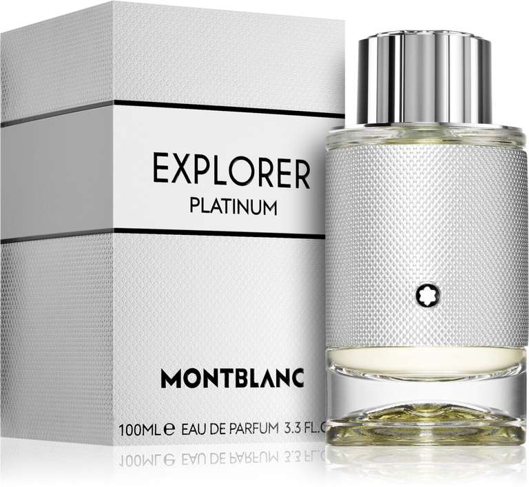 Montblanc Explorer Platinum Eau De Parfum 100ml (With Code)