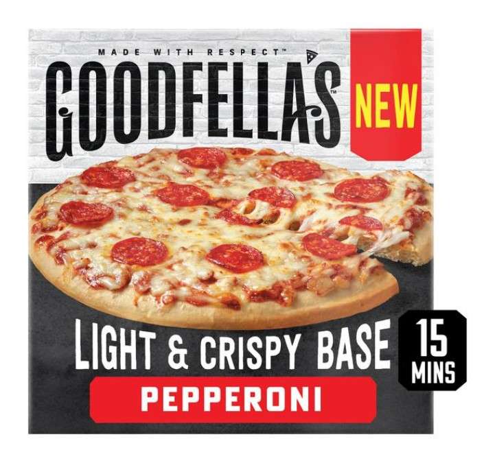 Goodfella's Light & Crispy Base Pepperoni/Margerita 252g - 287g + £1 Cashback (shopmium App)