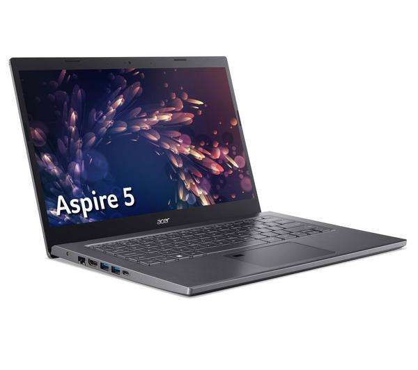ACER Aspire 5 14" Laptop - Intel Core i5-1235U, 16GB RAM, 512 GB SSD, IPS Display, Grey Laptop - £549 @ Currys