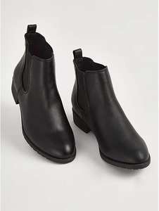Black Chelsea Boots, Sizes 6 & 6.5 - £11.20 with click & collect @ George (Asda)
