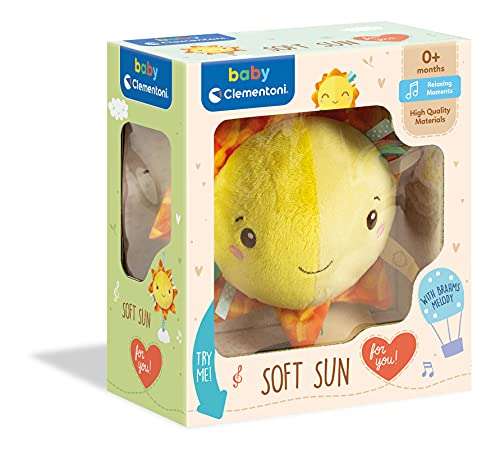 Clementoni 17270 Soft Sun Musical Plush, Multi-Colour £4.21 at Amazon