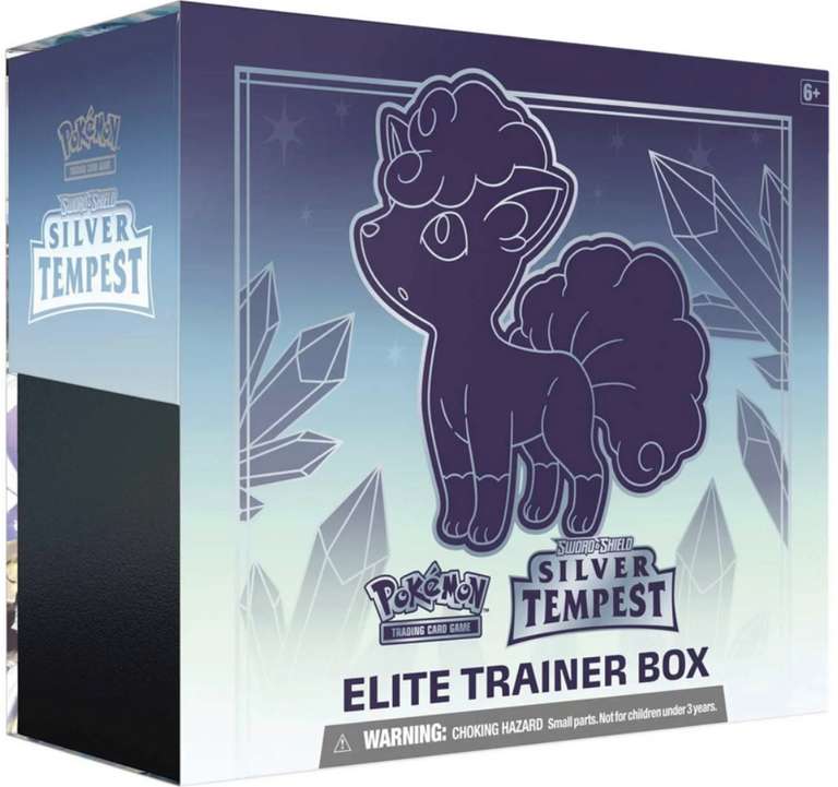 Pokémon TCG Silver Tempest Elite Trainer Box - Using Code