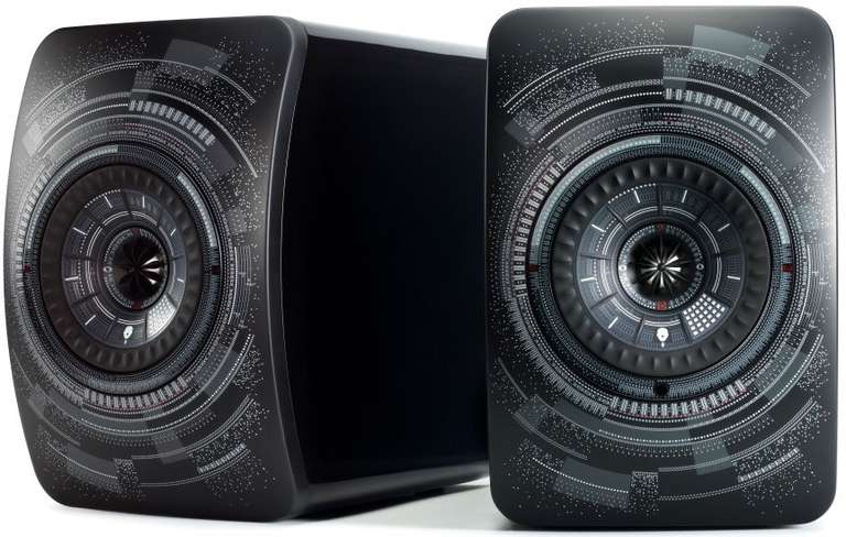 KEF LS50 Wireless Speakers (Pair) - Nocturne by Marcel Wanders