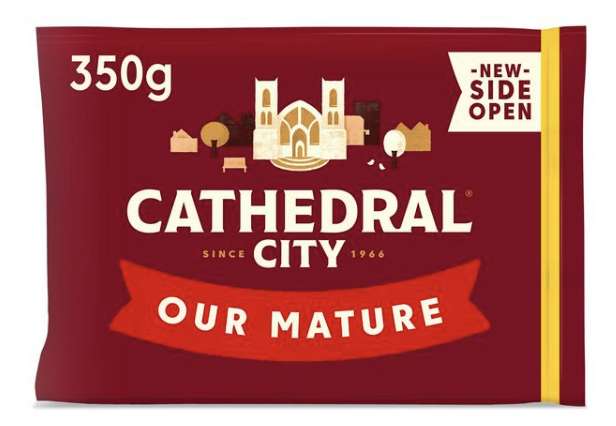 Cathedral City Mature Cheddar Cheese 350g (Nectar Price)