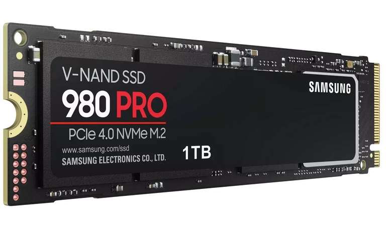 Samsung 980 Pro 1TB PCIe 4.0 NVMe SSD Internal £74.99 (Click & Collect) @ Argos