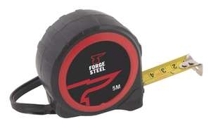 Forge Steel 5m Tape Measure - Free Click & Collect Only