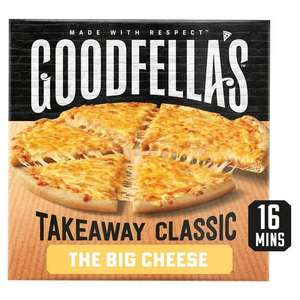 Goodfella's Takeaway The Big Cheese Pizza 555g £2.75 @ Sainsbury's