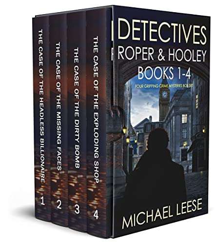 Detectives Roper & Hooley Books 1-4: four gripping crime mysteries box set by Michael Leese FREE on Kindle @ Amazon