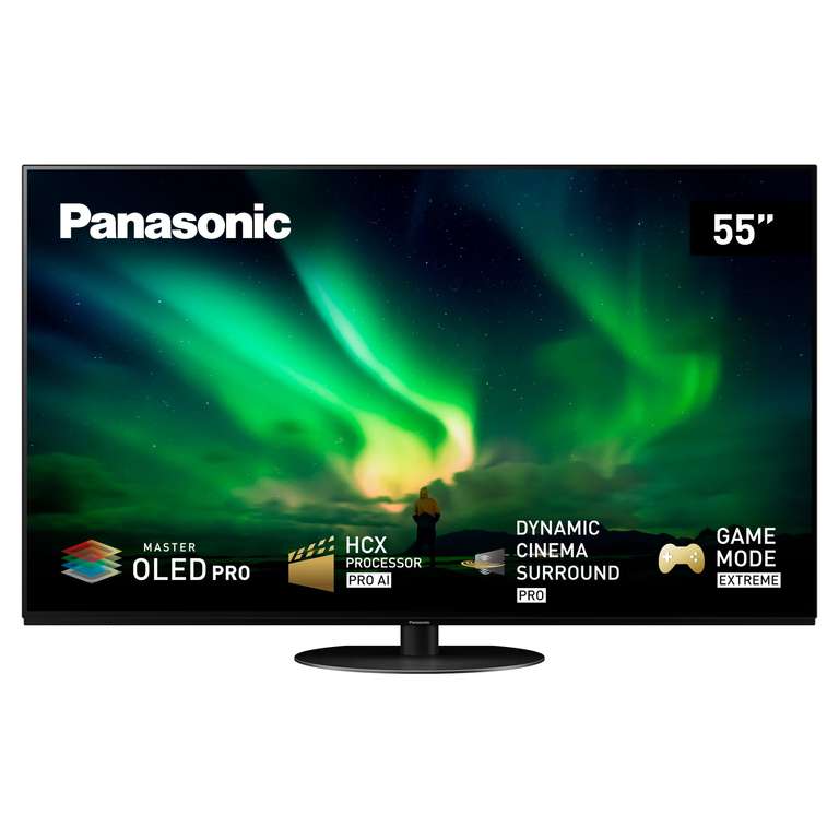 Panasonic TX-55LZ1500B 55" Master OLED Pro Panel 4K HDR Smart TV, Dolby Atmos 5 yr Guarantee £1199.20 Delivered at checkout @ Hughes