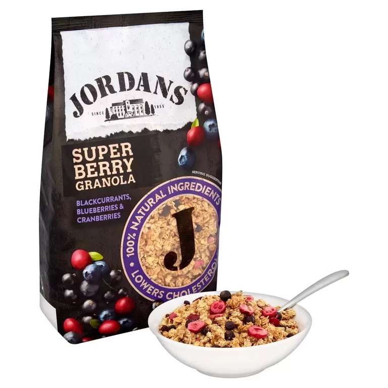 Jordans Super Berry Granola 1.5kg – £6.39 at Costco | hotukdeals