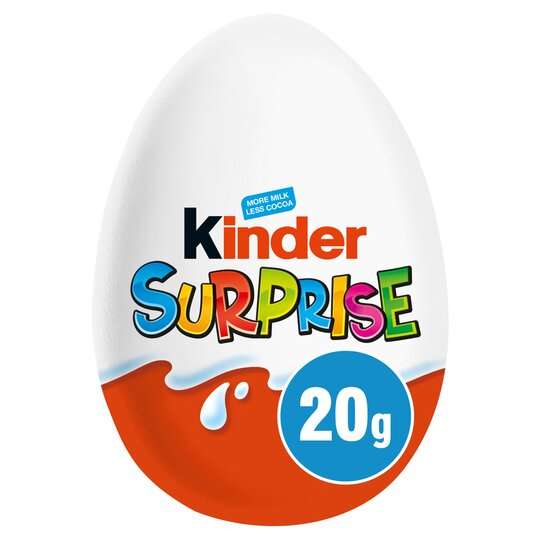 Kinder Surprise 20g 89p each or 2 for £1.00 Farmfoods, Fort William