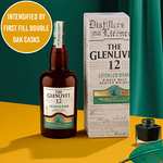 The Glenlivet 12 Year Old Licensed Dram Limited Edition Single Malt Whisky 48% ABV, 70cl with Gift Box