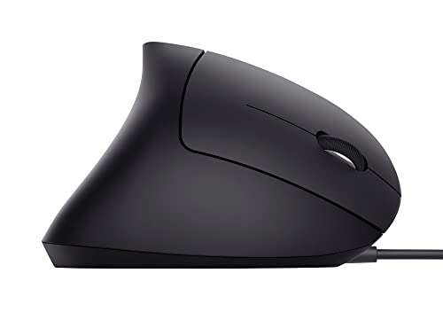 Trust Verto Wired Ergonomic Mouse, Vertical Mouse with LED Illumination £12.99 @ Amazon