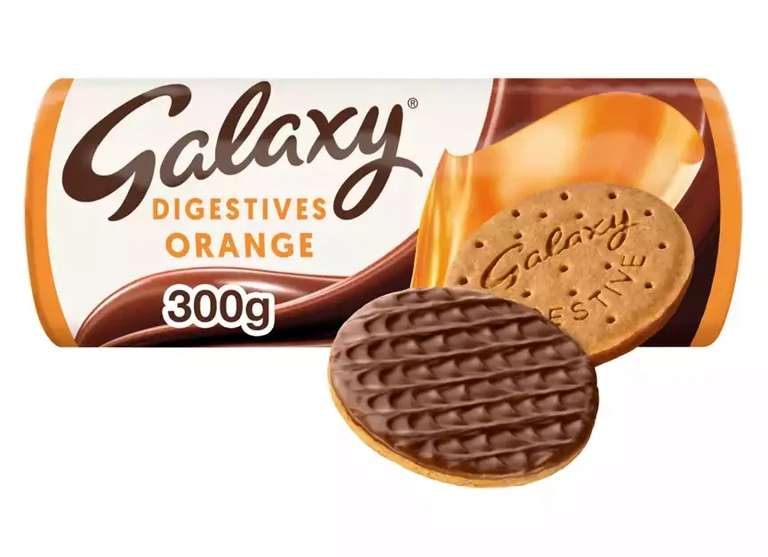 Galaxy Milk Chocolate Digestives 300g - £1.25 @ Asda