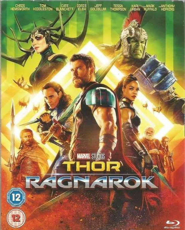 Thor: Ragnarok [Blu-Ray] - £2.40 Delivered @ Rarewaves