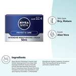 3 x NIVEA MEN Protect & Care Intensive Moisturising Face Cream 50ml - £11.10 (£9.99/£9.44 + 10% Off Voucher 1st Subsribe & Save) @ Amazon