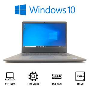 Used | Grade A | Dell Vostro 3400 14" Laptop Core i5-1135G7 8GB DDR4 256GB NVMe *Windows 10 Pro* w/code sold by computerhive (UK Mainland)