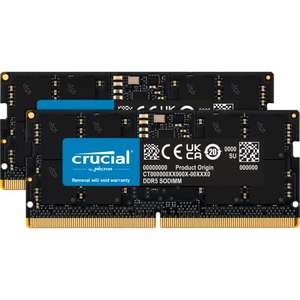 Crucial RAM 32GB Kit (2x16GB) DDR5 4800MHz CL40 Laptop Memory