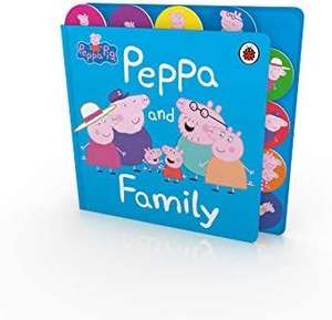 Peppa Pig: Peppa and Family: Tabbed Board Book £4 @ Amazon