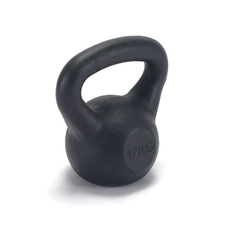 Pro Fitness Cast Iron Kettlebell 12KG £17.50 / 16KG £22.50 / 20KG £27.50 Free Click & Collect at Argos