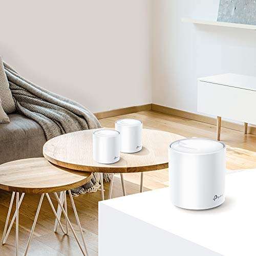 TP-Link Deco X60 AX3000 Whole Home Mesh Wi-Fi 6 System - £99.99 @ Amazon