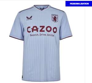 Aston Villa FC Away Shirt 2022 2023 w/code