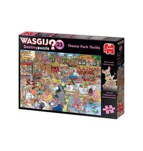 Jumbo, Wasgij, Destiny 23 -Theme Park Thrills, Jigsaw Puzzles, 1000 pieces £6.99 @ Amazon