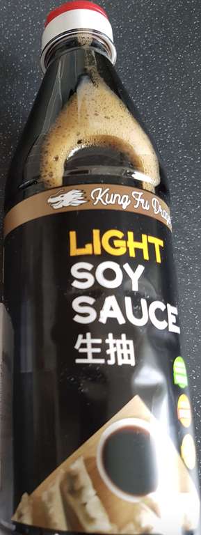 Kung-Fu Dragon Light Soy Sauce, 500ml - Ipswich