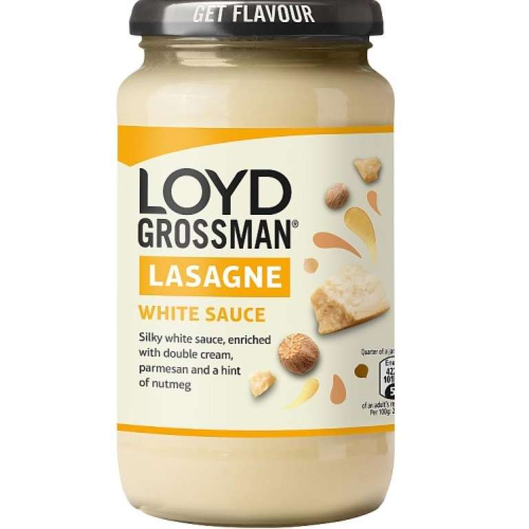 Loyd Grossman Lasagne White Sauce - 440g = 59p @ Farmfoods [Ipswich]