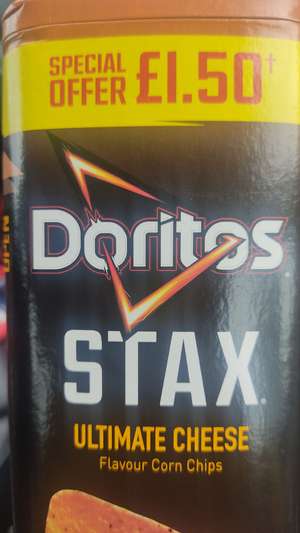 Doritos Ultimate Cheese Stax - 50p @ Farmfoods Glasgow