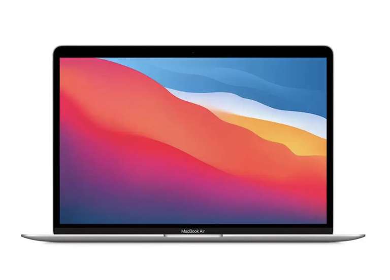 Apple MacBook Air 2020, Apple M1 Chip, 8GB RAM, 256GB SSD, 13.3 Inch in Silver