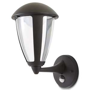 Blooma Fredericton Adjustable Matt Black Mains-powered LED Outdoor Lantern Wall light 580lm £25.60 Free Click & Collect @ B&Q
