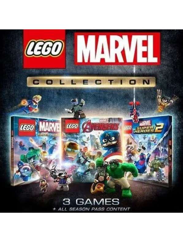Xbox One LEGO Marvel Collection Inc 3 Games. Super Heroes 1 & 2 and Avengers