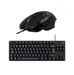 LOGITECH G413 SE TKL Mechanical Gaming Keyboard & G502 Hero Optical Gaming Mouse Bundle £52.49 @ Currys