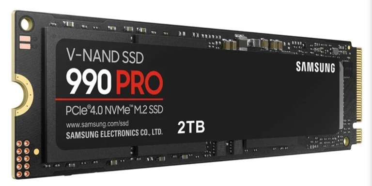 Samsung 990 Pro 2TB M.2 2280 NVMe PCIe 4.0 SSD