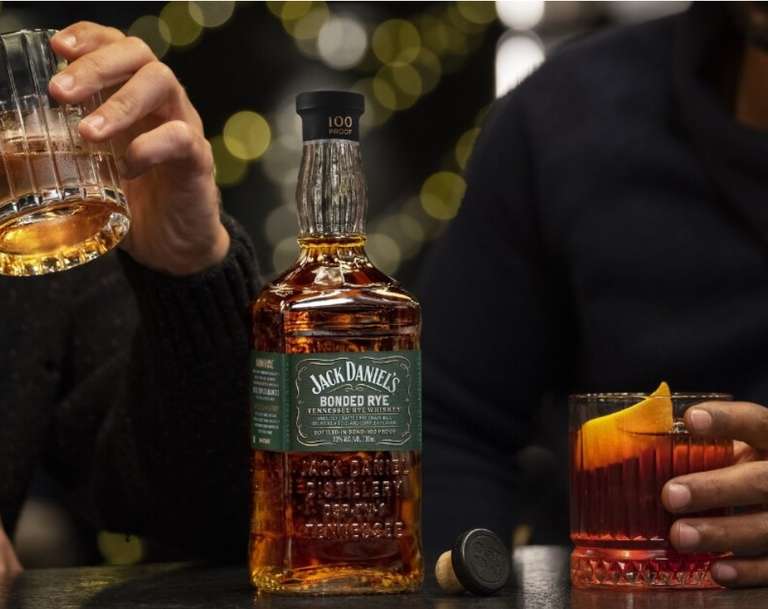 Jack Daniel's Bonded Rye Whiskey, 50% - 70cl