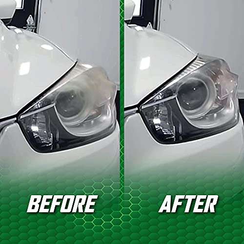 Turtle Wax Car Headlight Restoration Kit - Removes Oxidation & Renews Yellowing Headlights