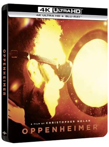 Oppenheimer Steelbook [4K UHD + Blu-ray]