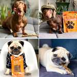 Pet Munchies Small Natural Buffalo Dog Dental Chews - 8 packs of 4 = 32 chews - £5.94 @ Amazon